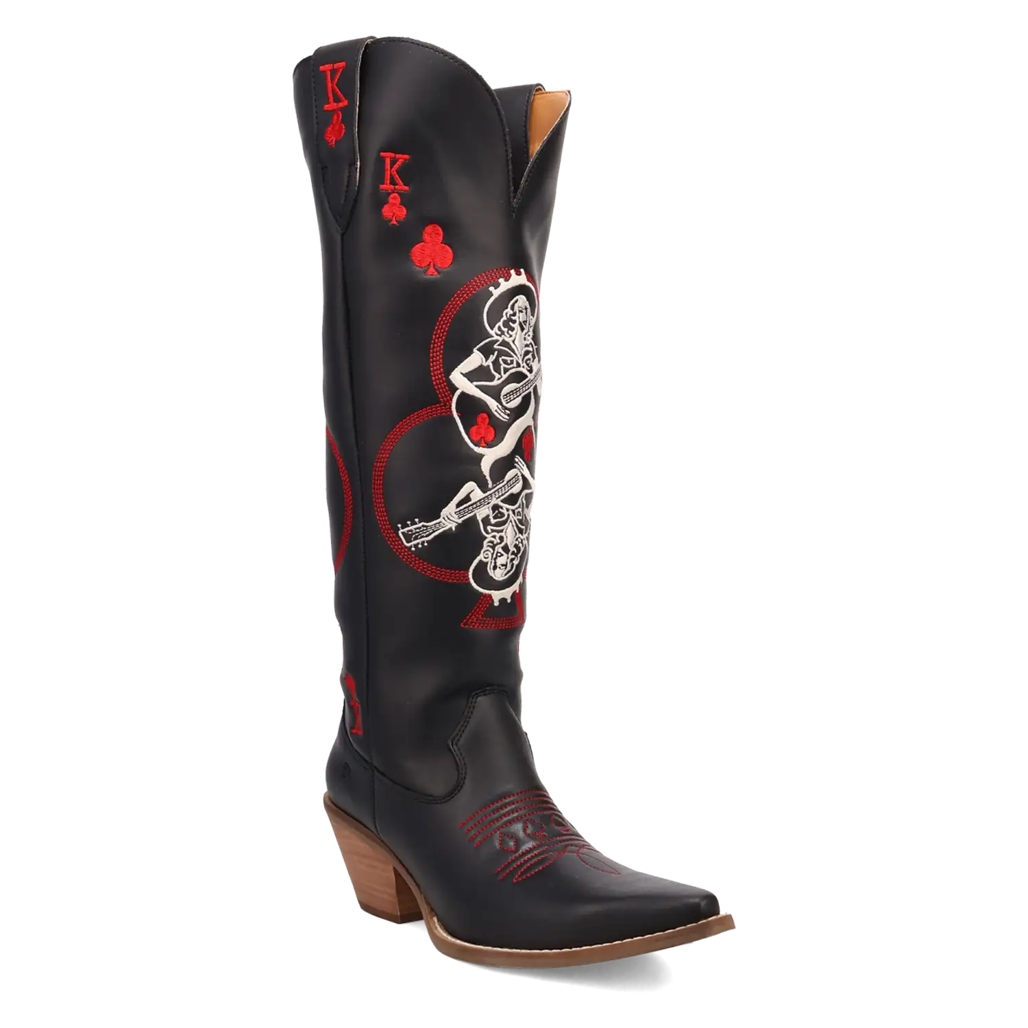 Dingo King of Clubs - Women's Leather Cowgirl Boots