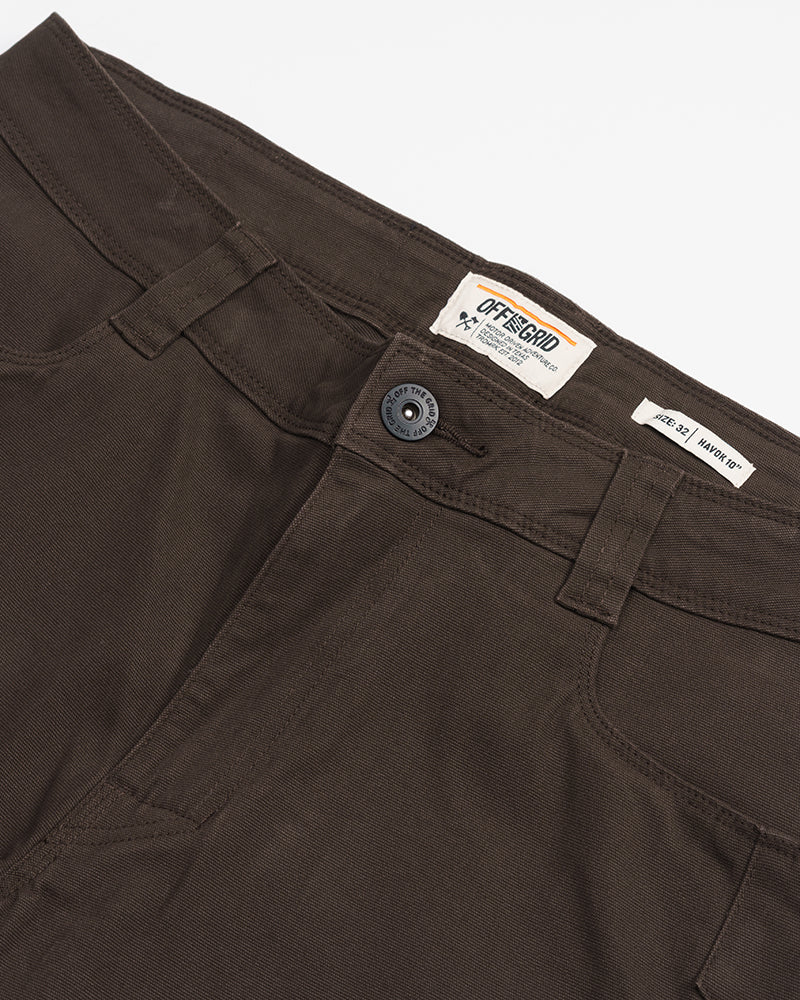 Havok Shorts 10" - Marrón oscuro