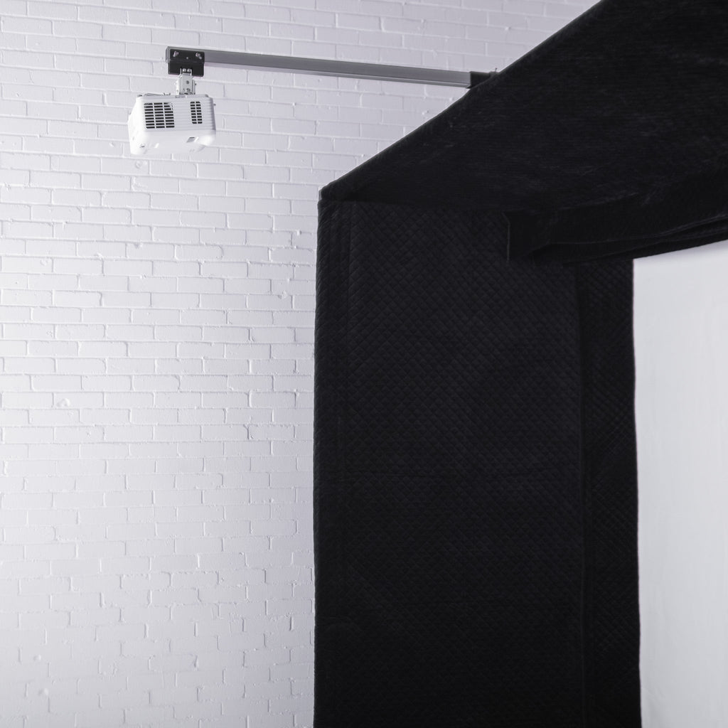 Recinto de golpeo para simulador de golf GolfBays Lux