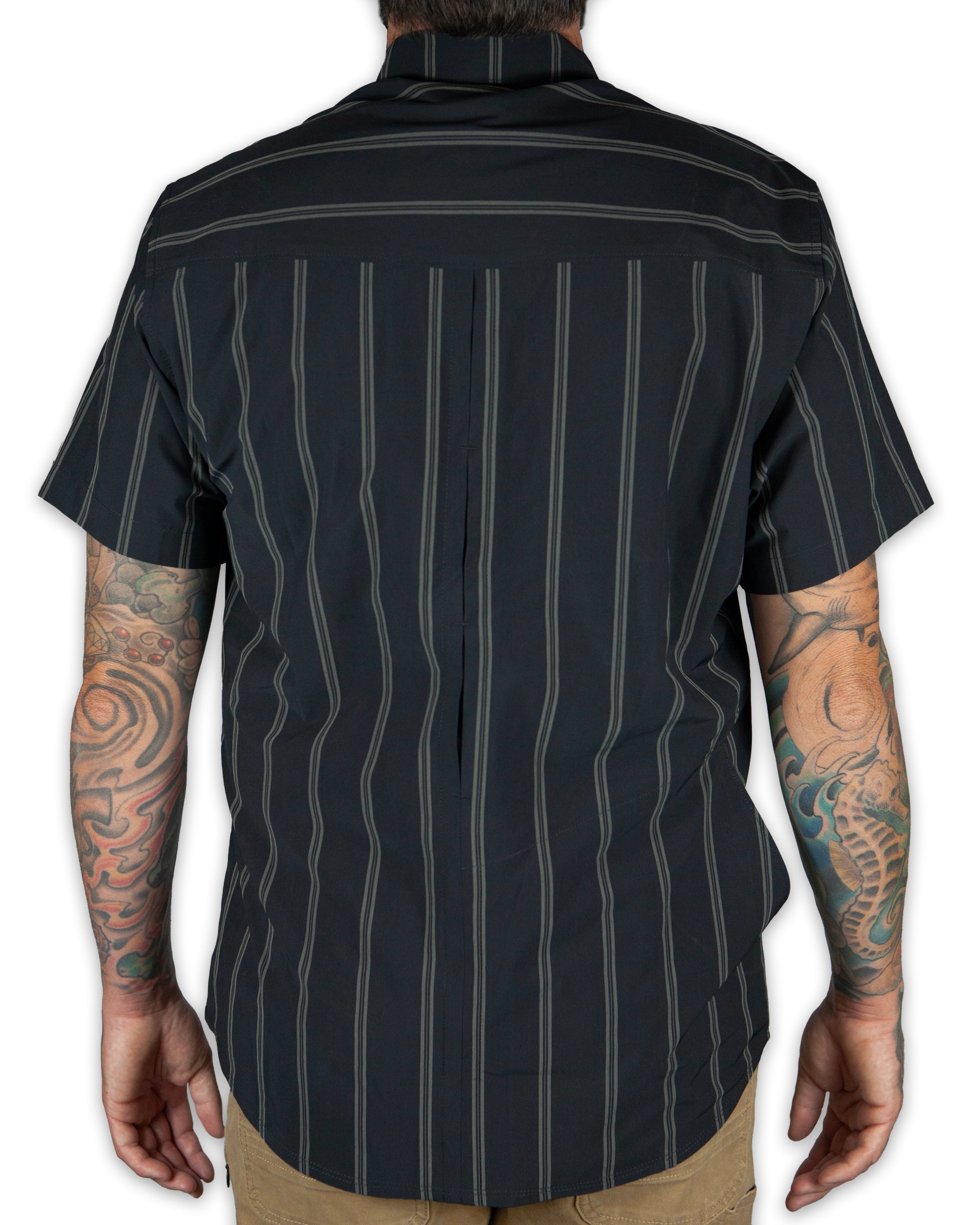 Camisa Daryll SS - Negro Vintage