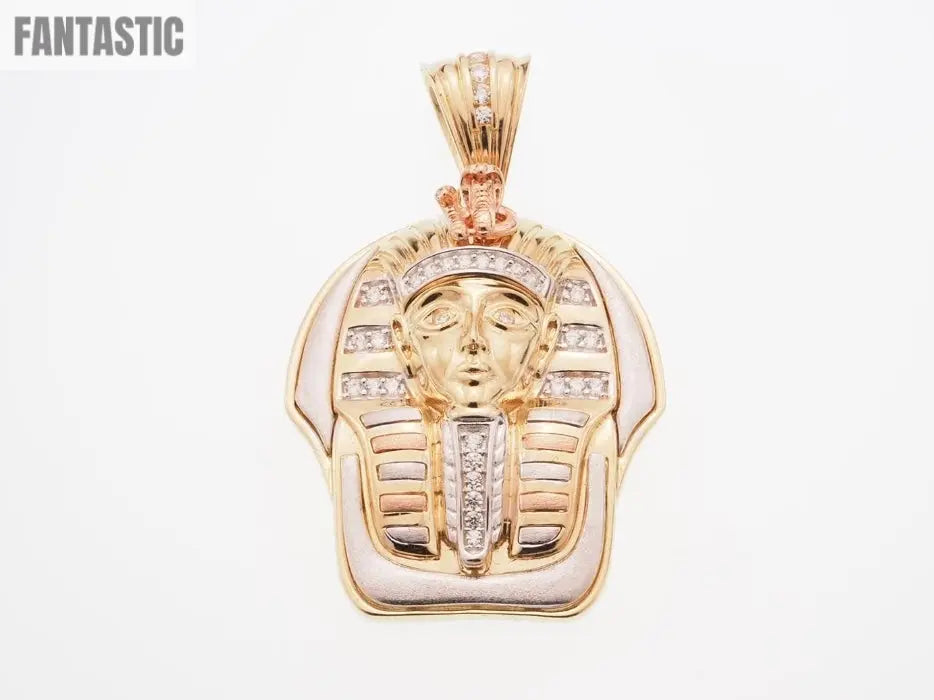 Dazzling 14K Gold Farnon Pendant with Cubic Zirconia |