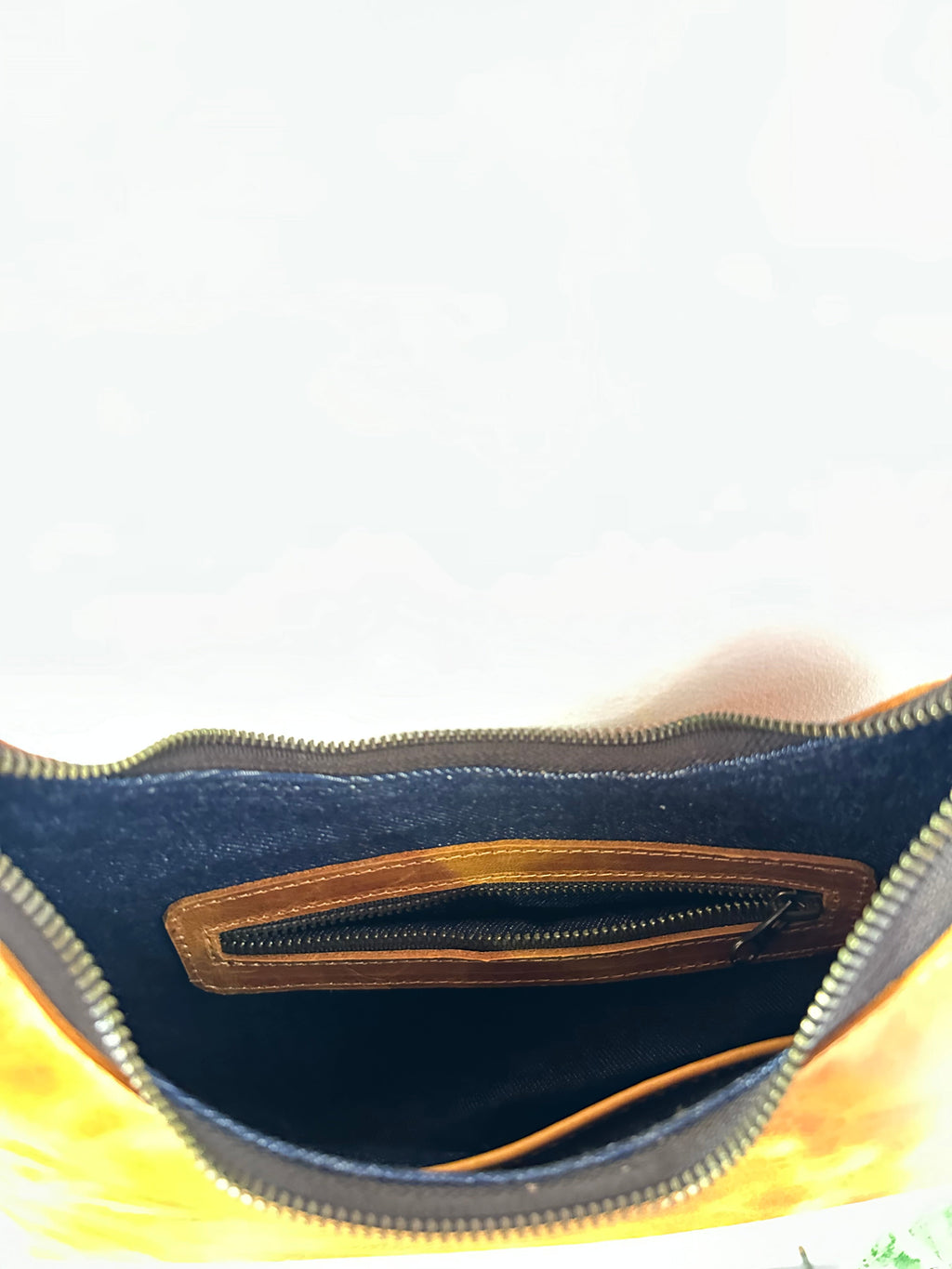 Rango Purse - Tan and White Stripe