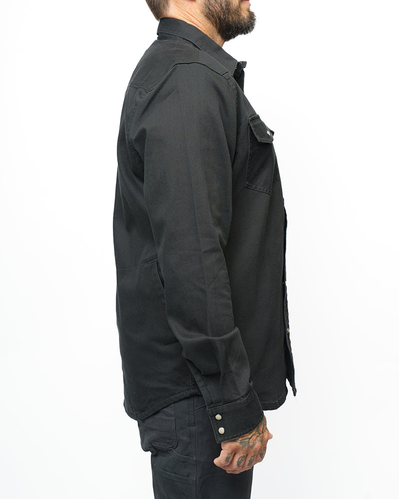 Camisa vaquera Earl - Negro vintage