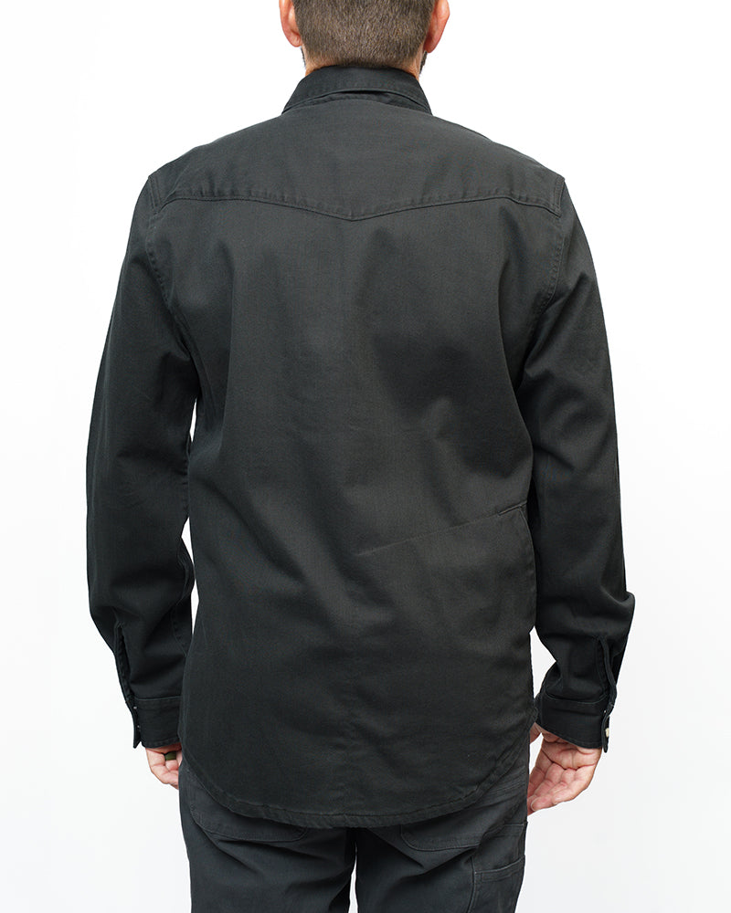 Camisa vaquera Earl - Negro vintage