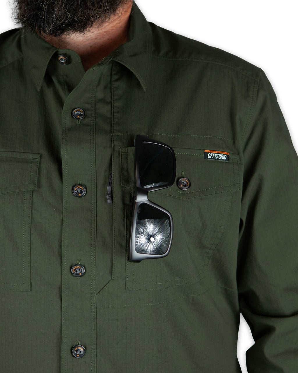 Camisa Echo Bravo LS - Army