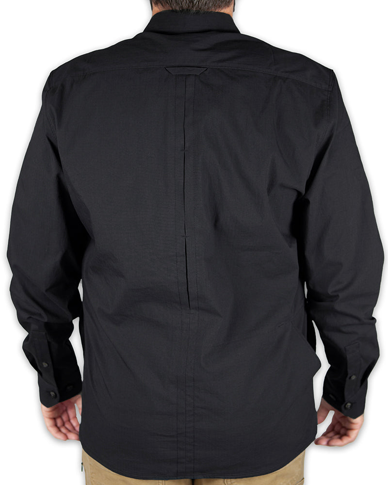 Camisa Echo Bravo LS - Negro vintage