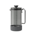 Prensa francesa negra - Gris metálico 32 oz fl