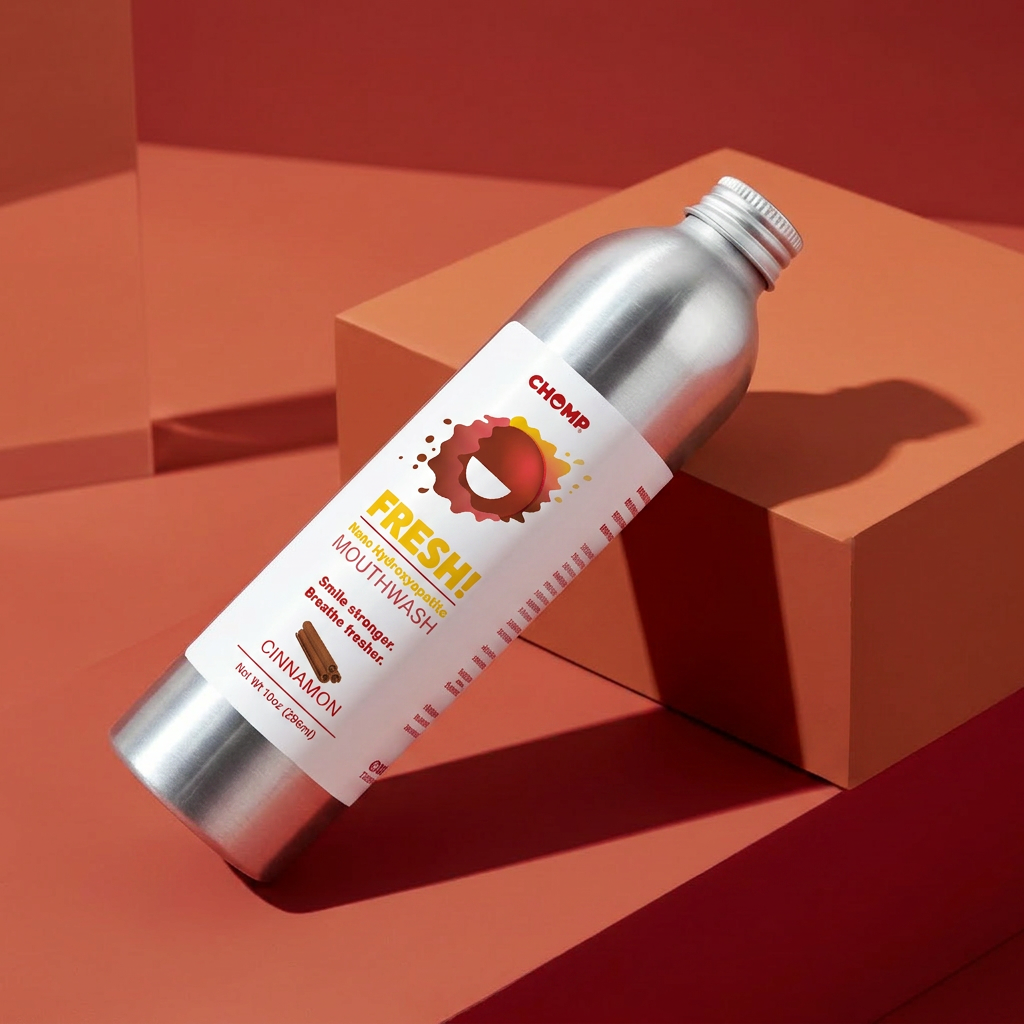 FRESH! Nano Hydroxyapatite Cinnamon Mouthwash