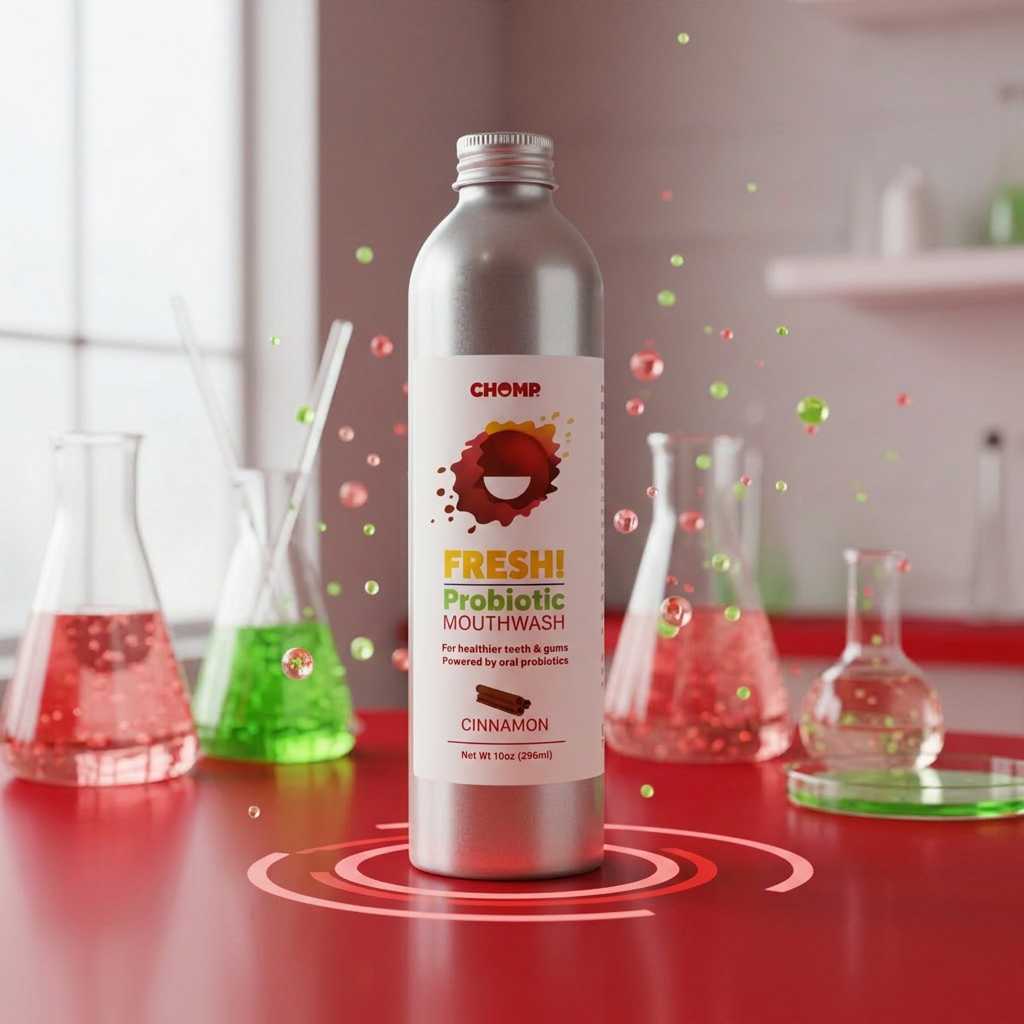 FRESH! Probiotic Cinnamon Mouthwash