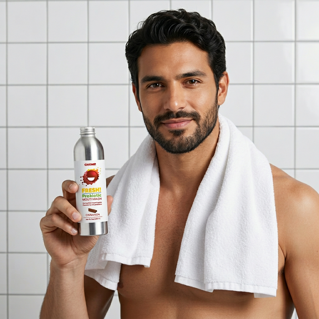FRESH! Probiotic Cinnamon Mouthwash