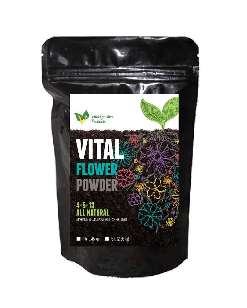 Vital Flower Powder - Soluble Bloom Fertilizer 4-5-13