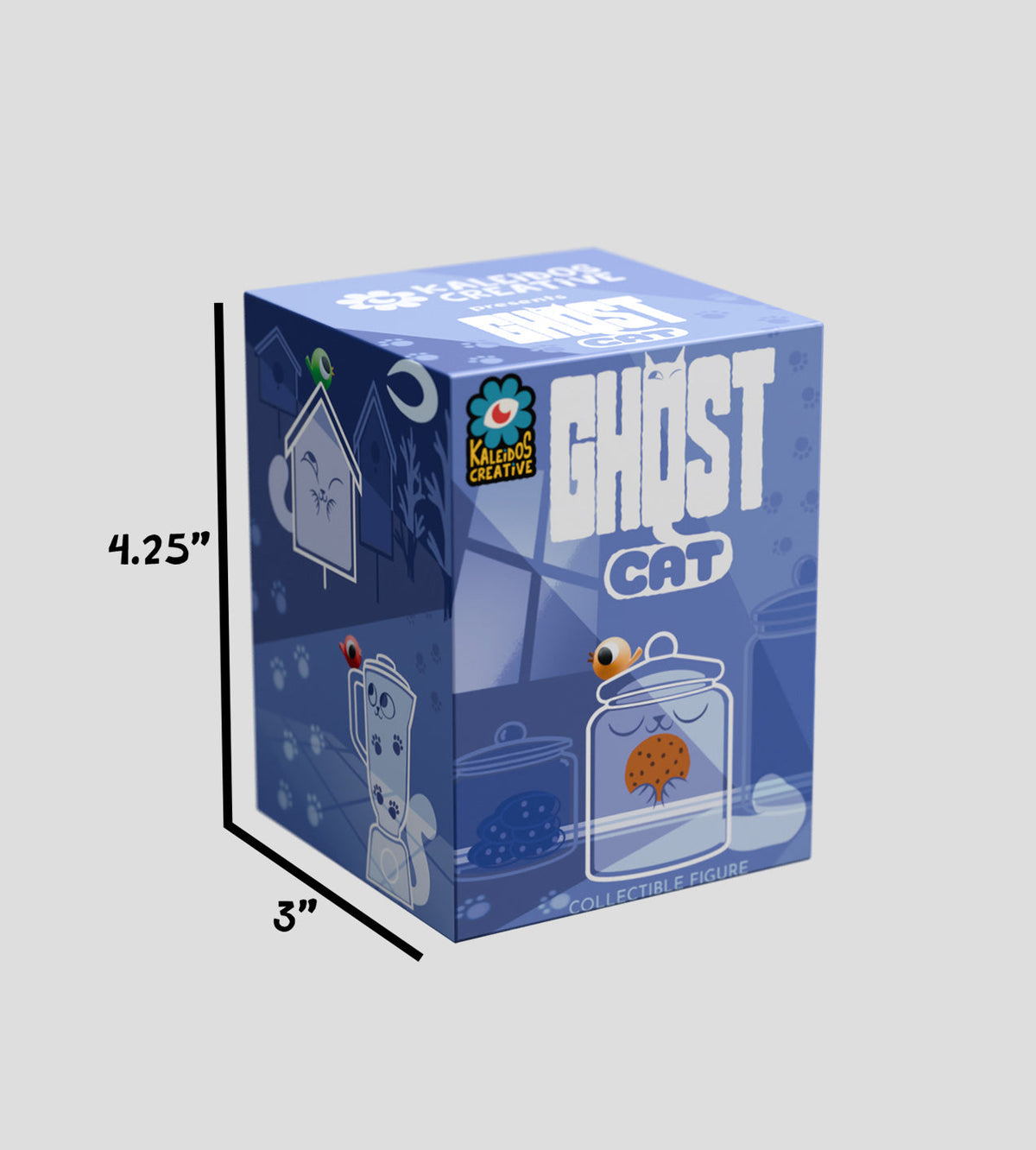 Kaleidos Creative: Ghost Cat Blind Box