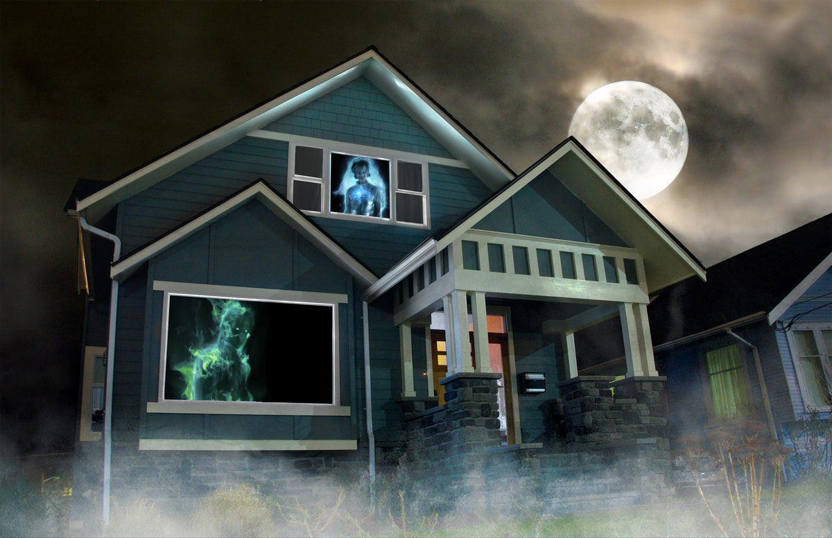 AtmosFX Ghostly Apparitions Halloween Digital Decoration on DVD