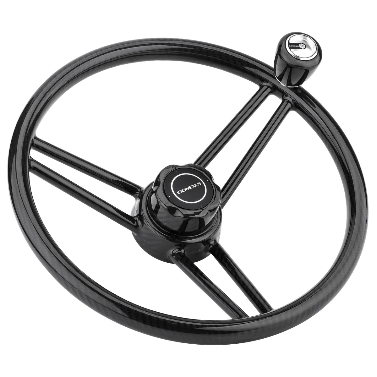 Gomexus Carbon Fiber 13" Boat Steering Wheel