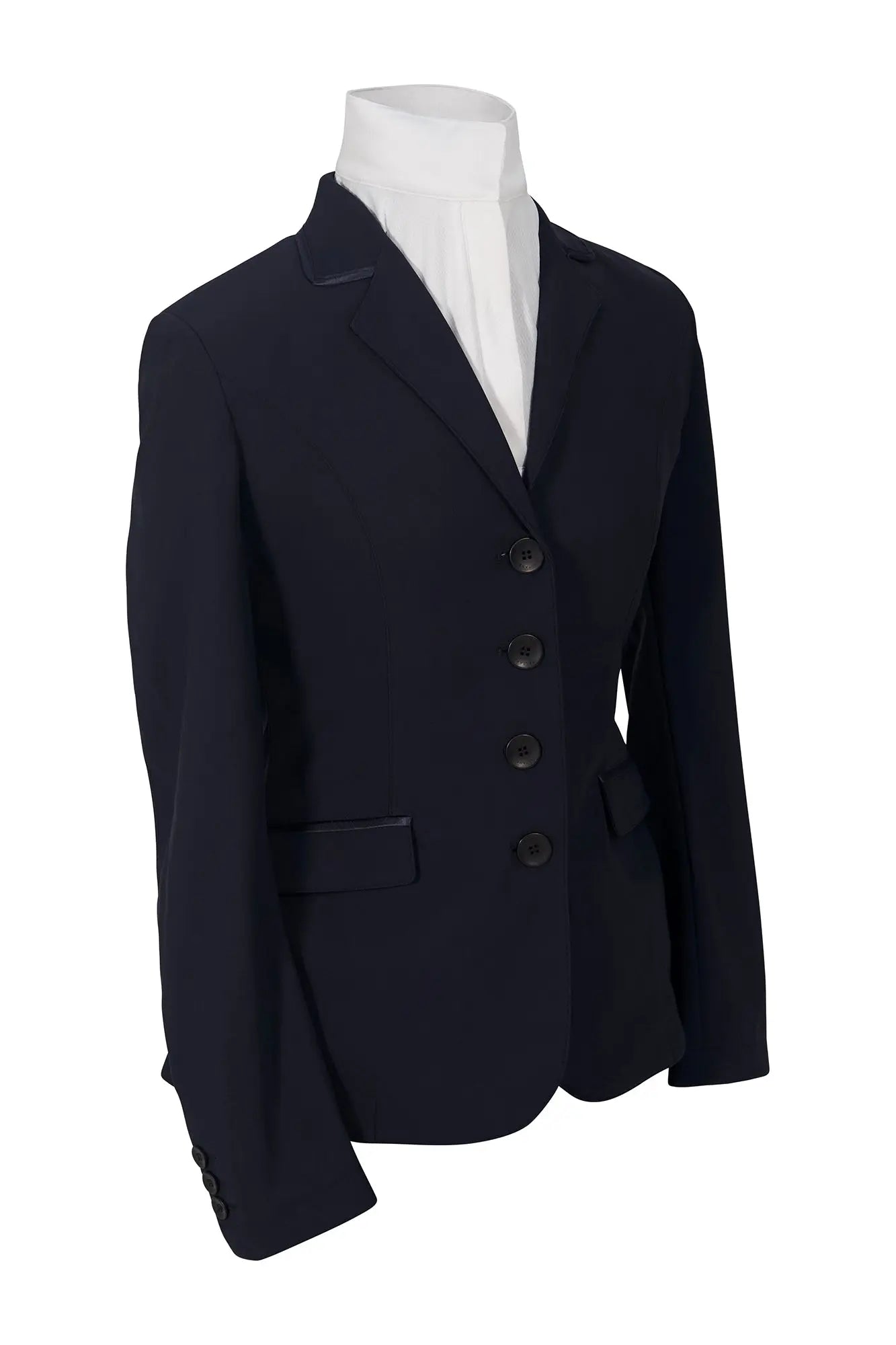 Chaqueta de competición Grand Prix Saltare Dolce de 4 botones, azul marino