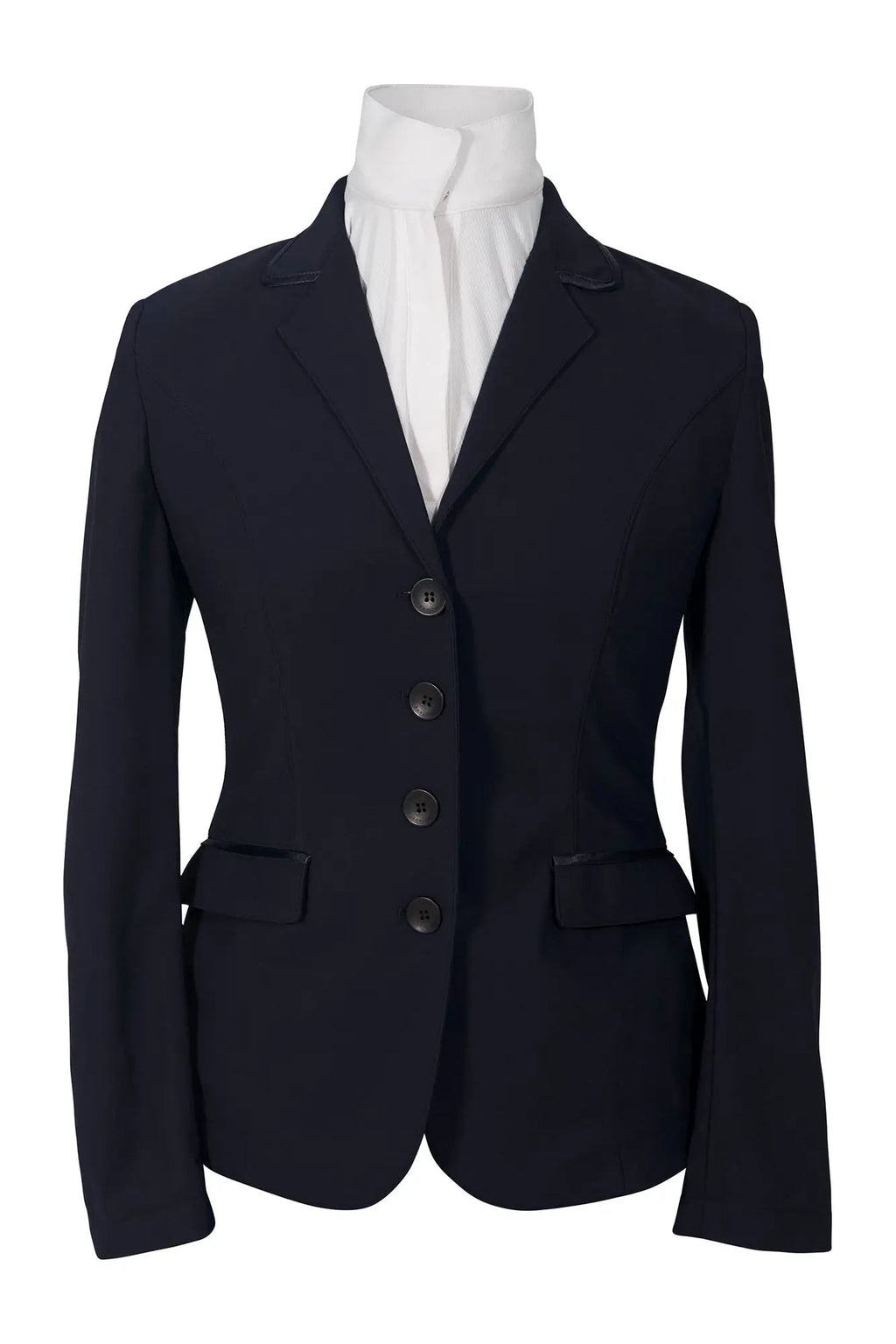 Chaqueta de competición Grand Prix Saltare Dolce de 4 botones, azul marino