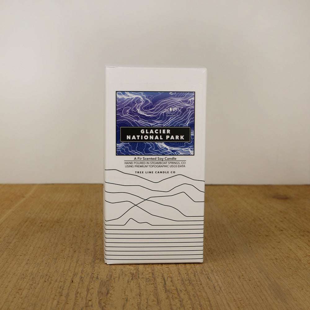 Glacier National Park Candle