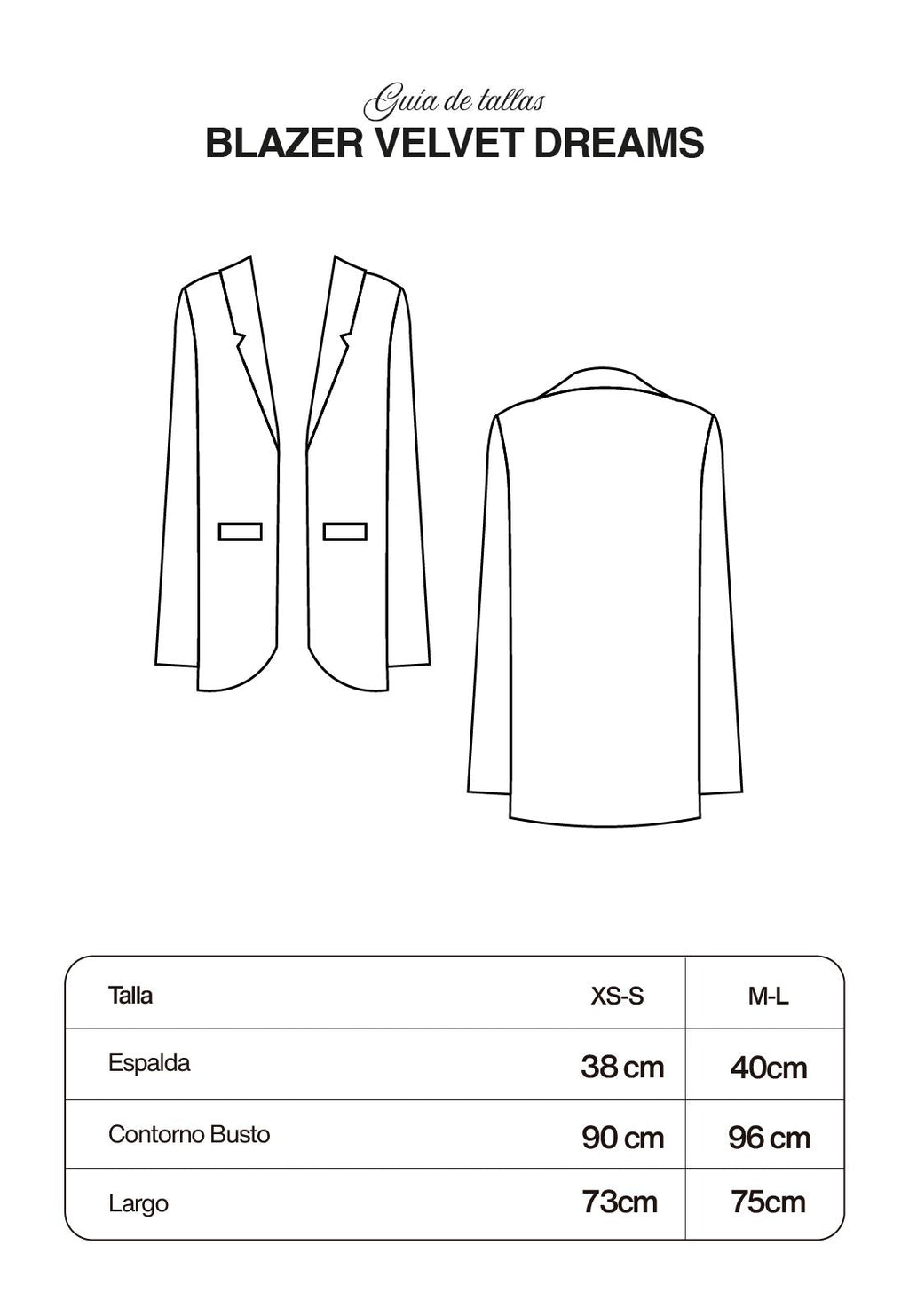 Blazer Velvet Dream Ginger