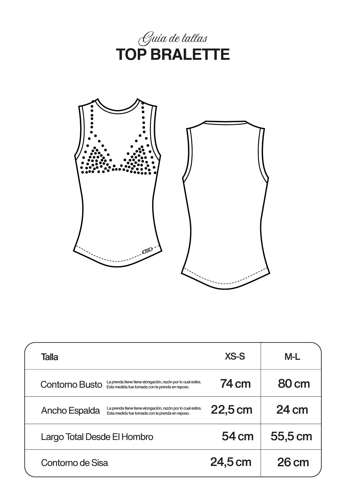 Top Bralett Black
