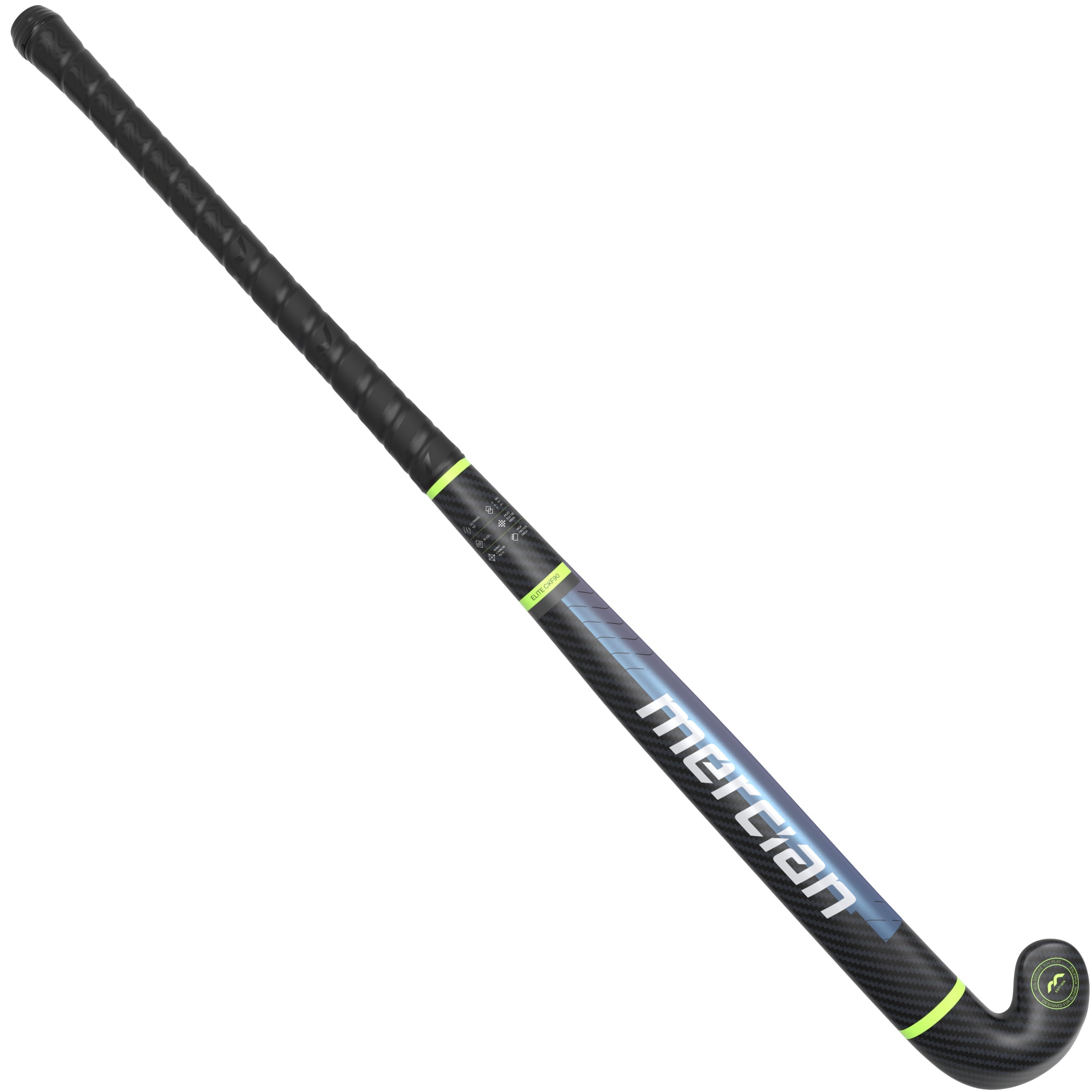 Palo de hockey Mercian Elite CKF90 Ultimate V2 Bend - Tecnología de compuesto de élite