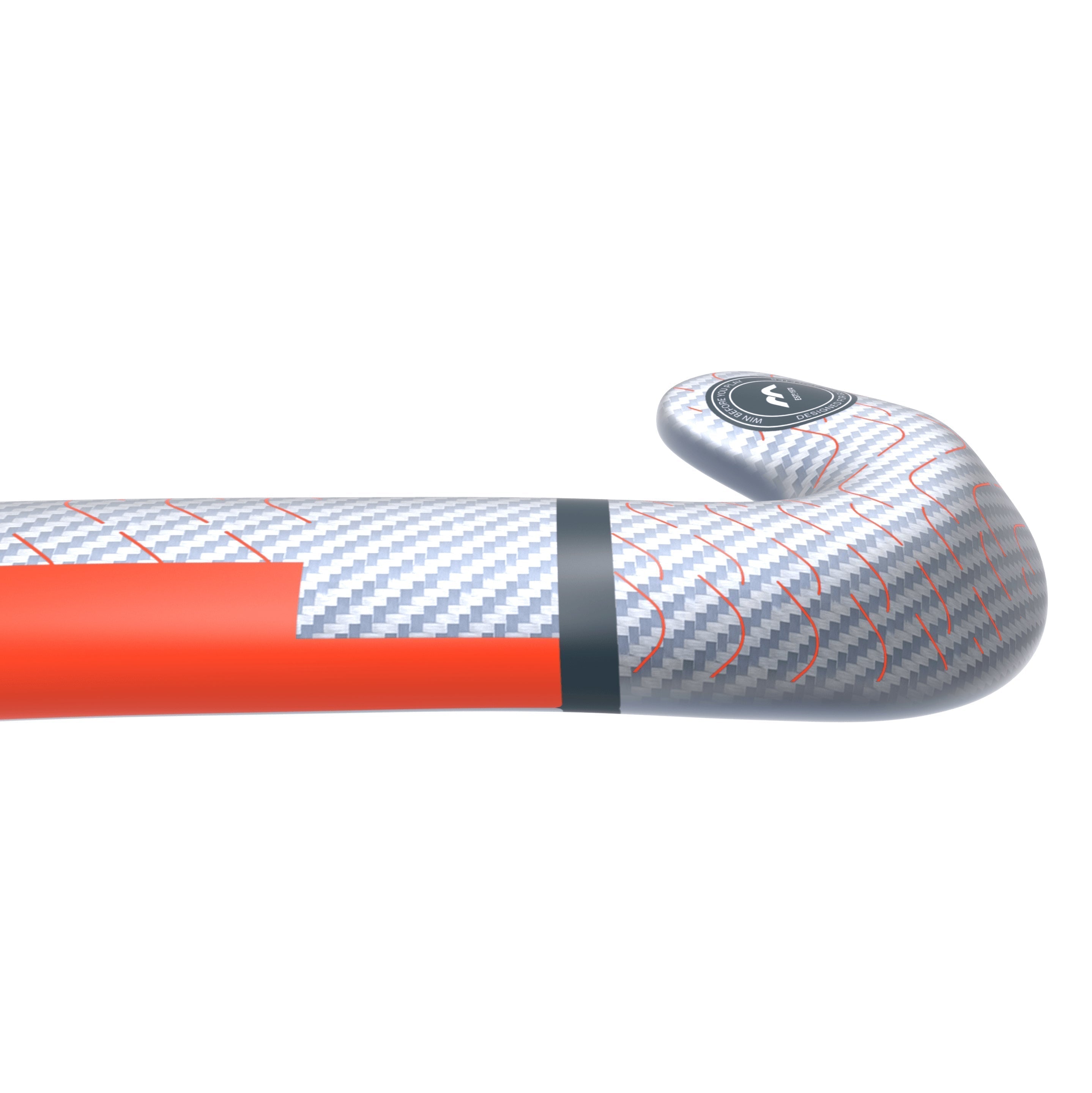 Palo de hockey Mercian Evolution CKF35 Ultimate V2 Bend - Palo compuesto intermedio