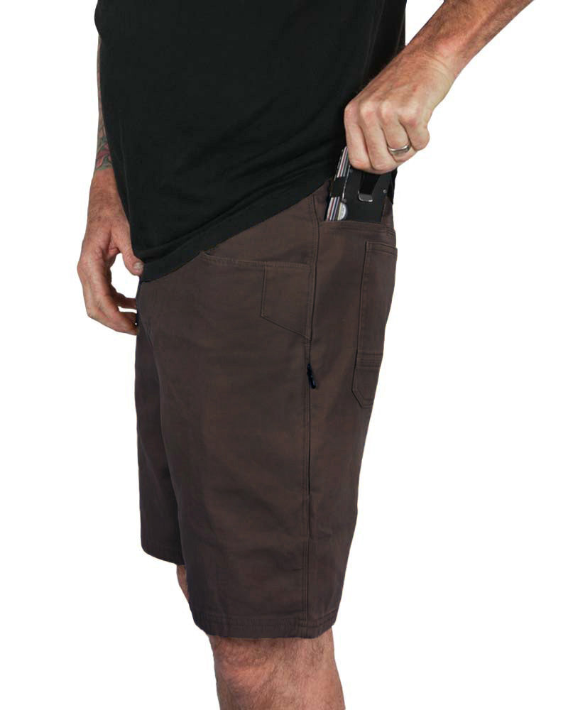 Havok Shorts 10" - Marrón oscuro