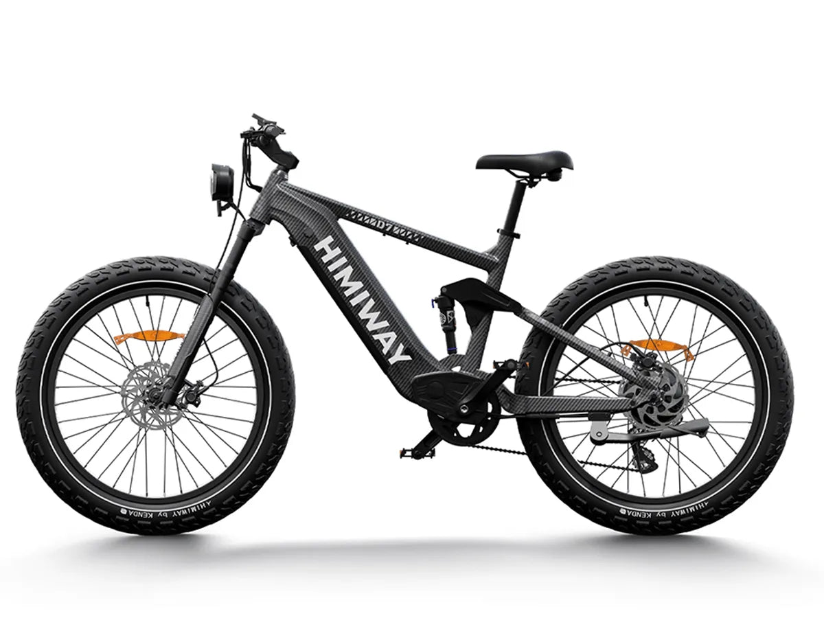 Himiway D7 / Bicicleta Eléctrica de Caza de Suspensión Completa