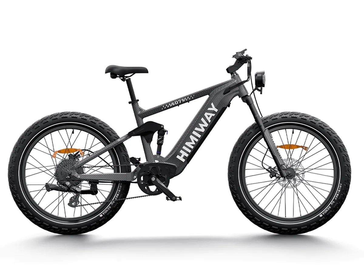 Himiway D7 / Bicicleta Eléctrica de Caza de Suspensión Completa