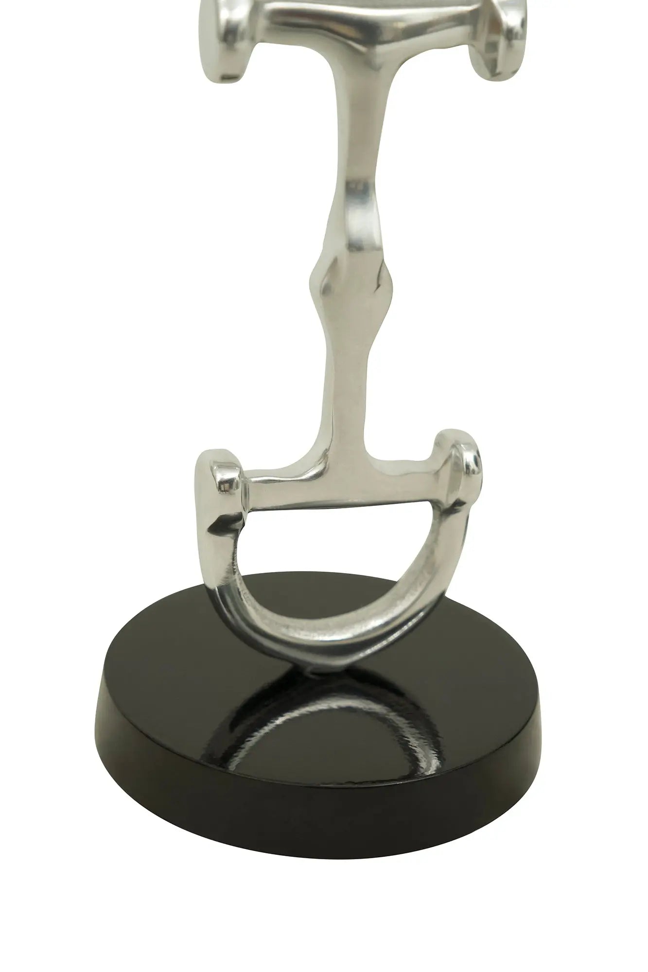 Juego de dos candelabros Huntley D, juego de dos en acabado plateado de aluminio