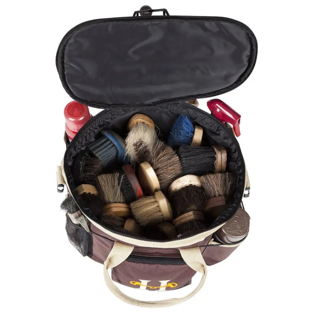 Bolsa de Aseo de Lujo Huntley Equestrian, Marrón