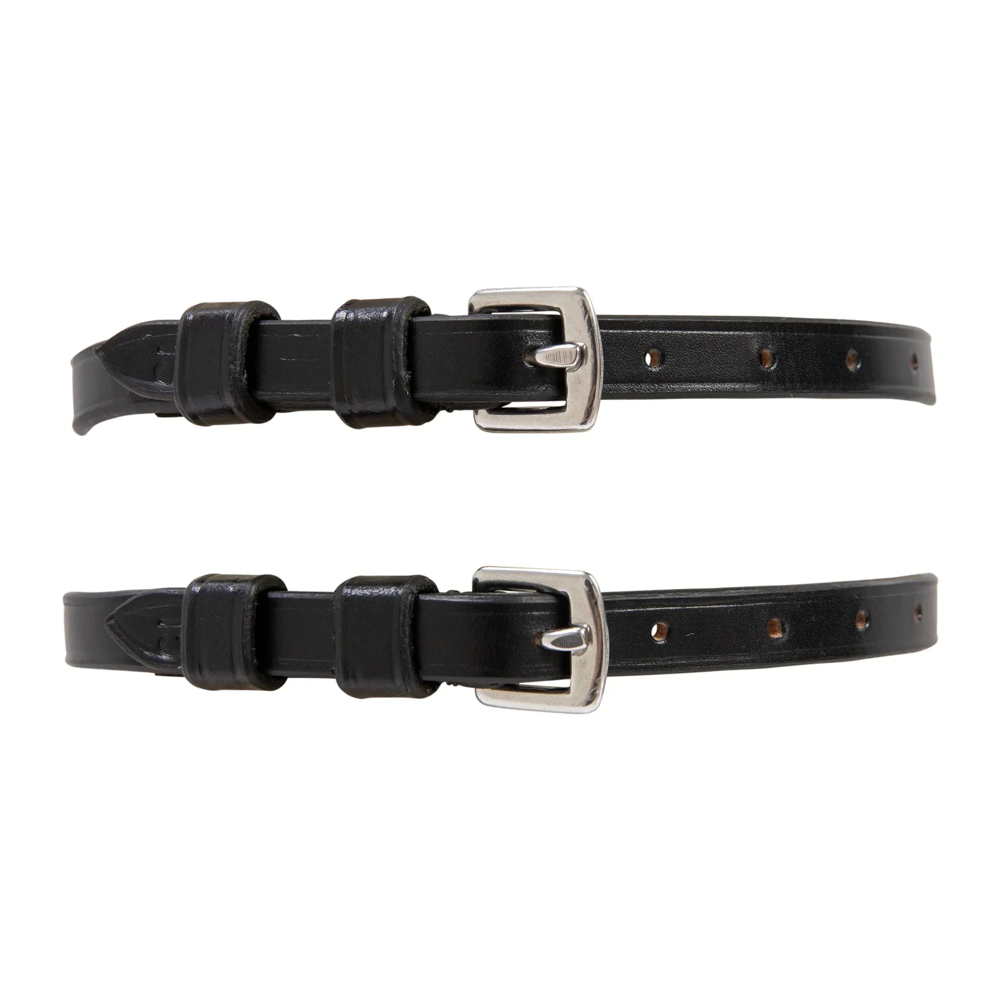 Correas para espuelas Huntley Equestrian de cuero inglés de primera calidad