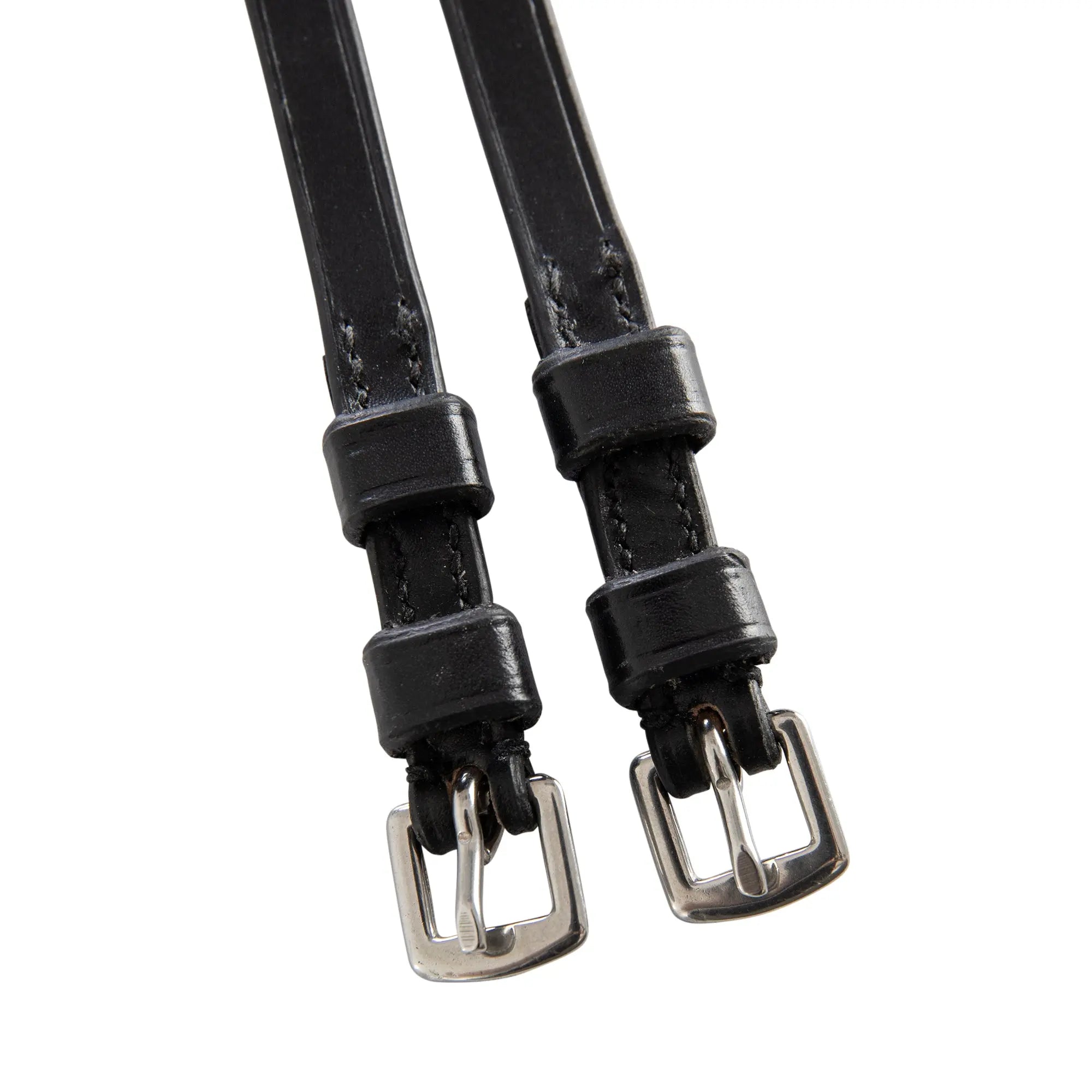 Correas para espuelas Huntley Equestrian de cuero inglés de primera calidad