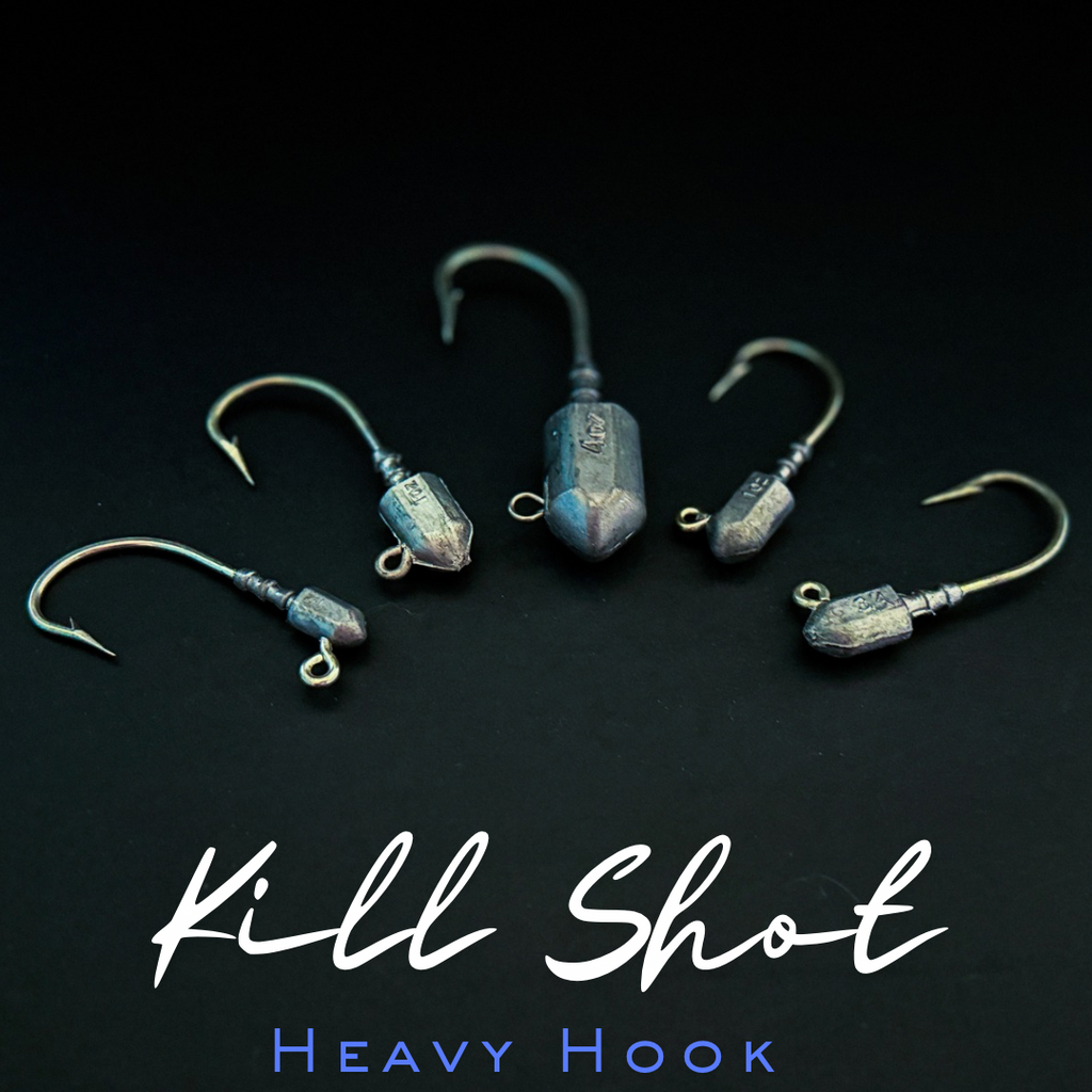 Jigs con cabeza plomada Magictail Kill Shot Super Strong