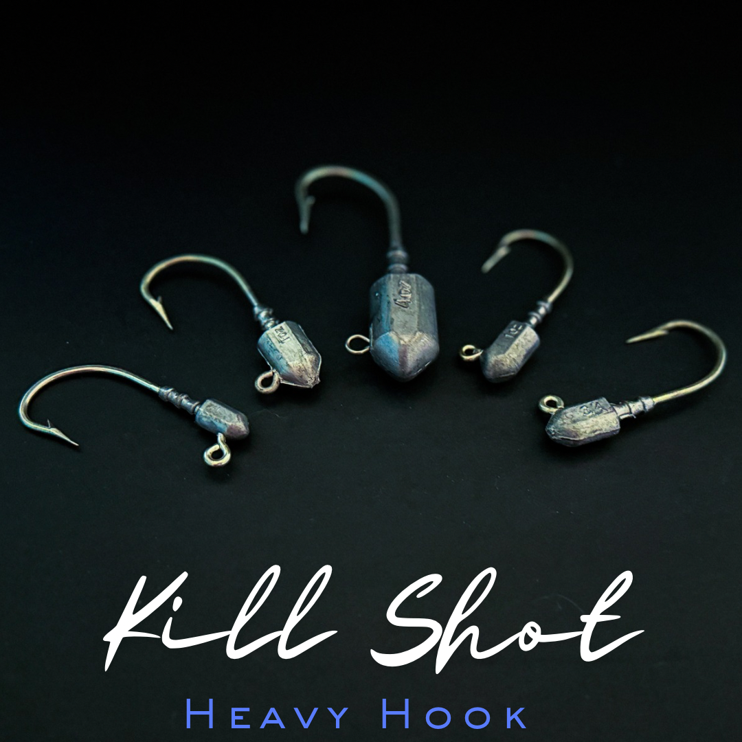 Jigs con cabeza plomada Magictail Kill Shot Super Strong