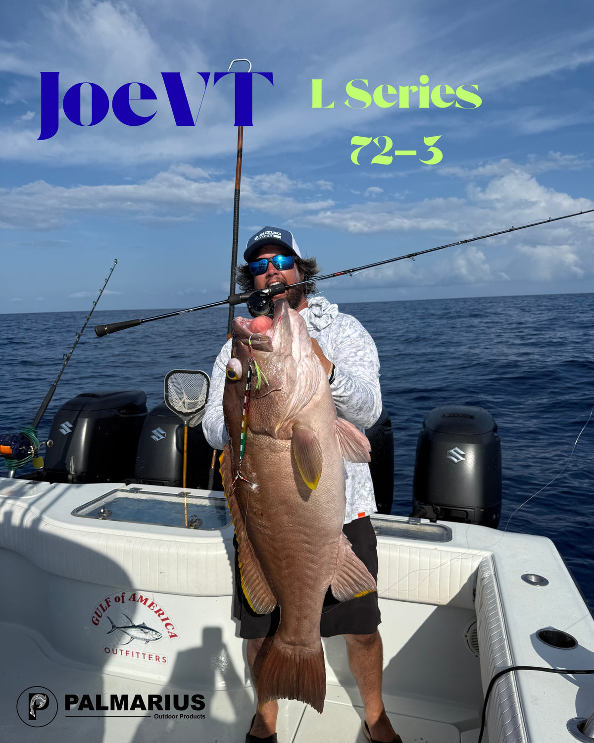 Palmarius L Series Slow Long Fall Jigging Rod BLANK