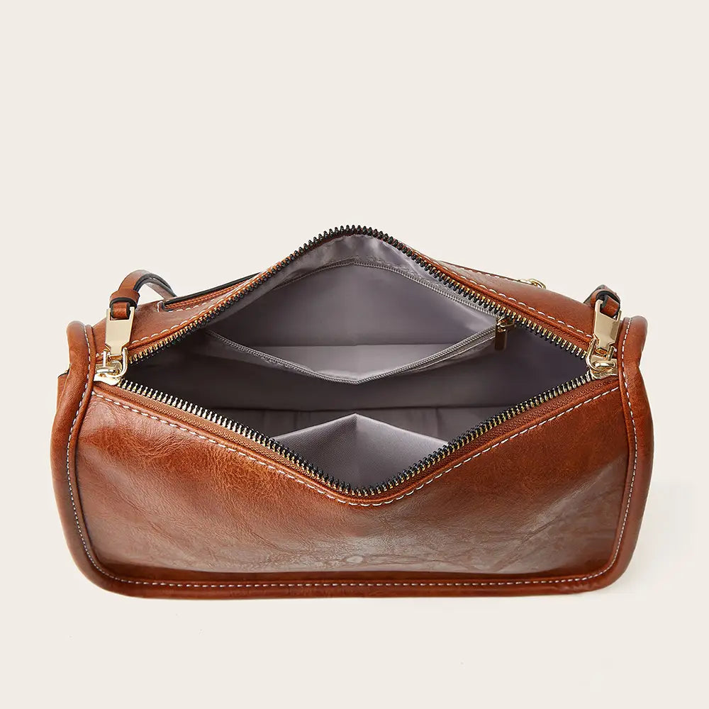 Bandolera bohemia con correa ancha