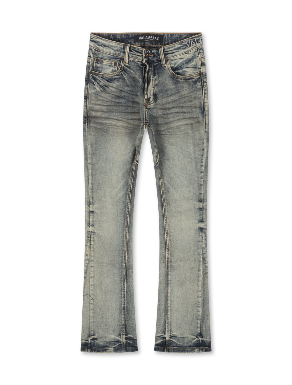 Valabasas Fax Jeans Acampanados - Lavado Celeste