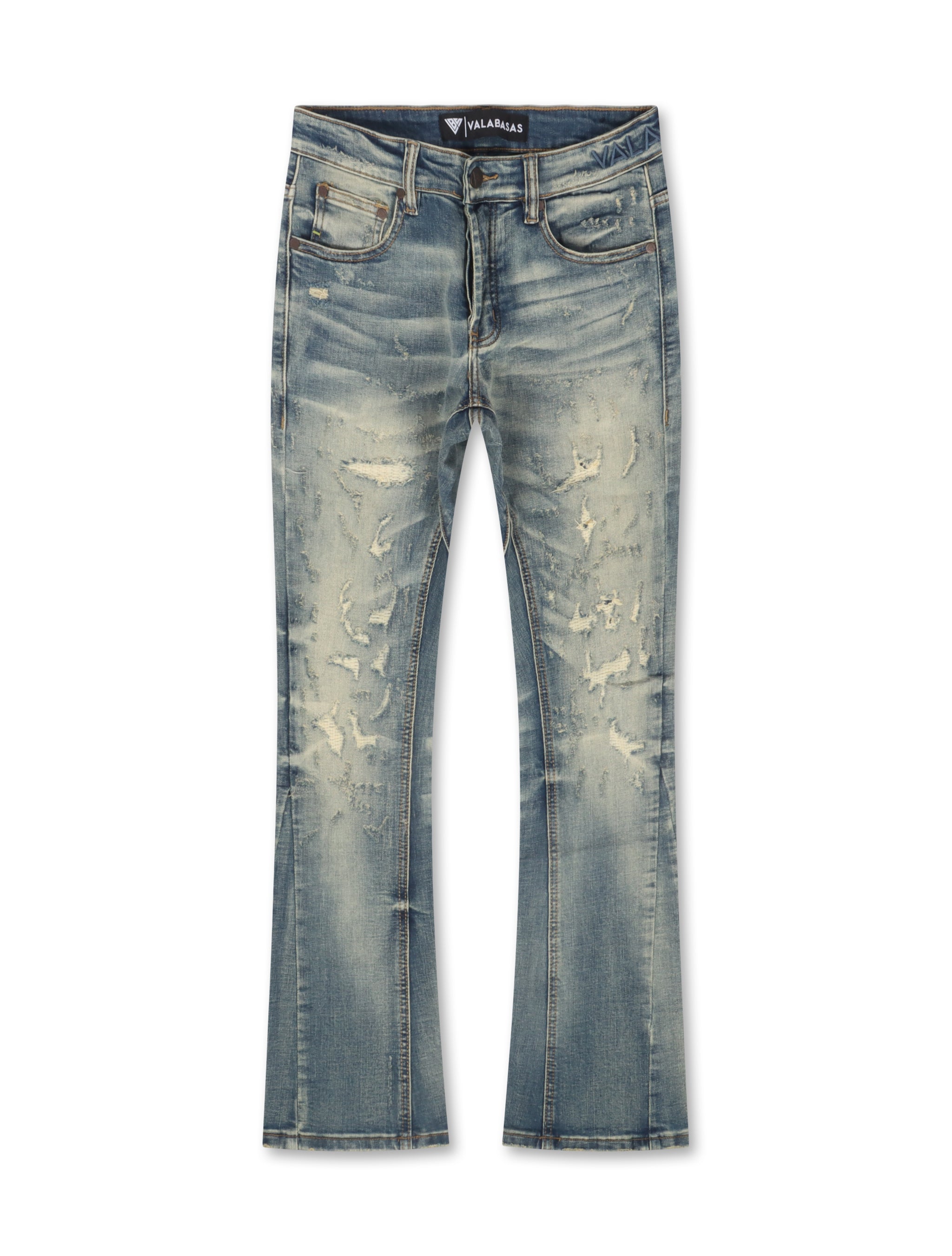 Valabasas Hibet Jeans Apilados - Azul Vintage