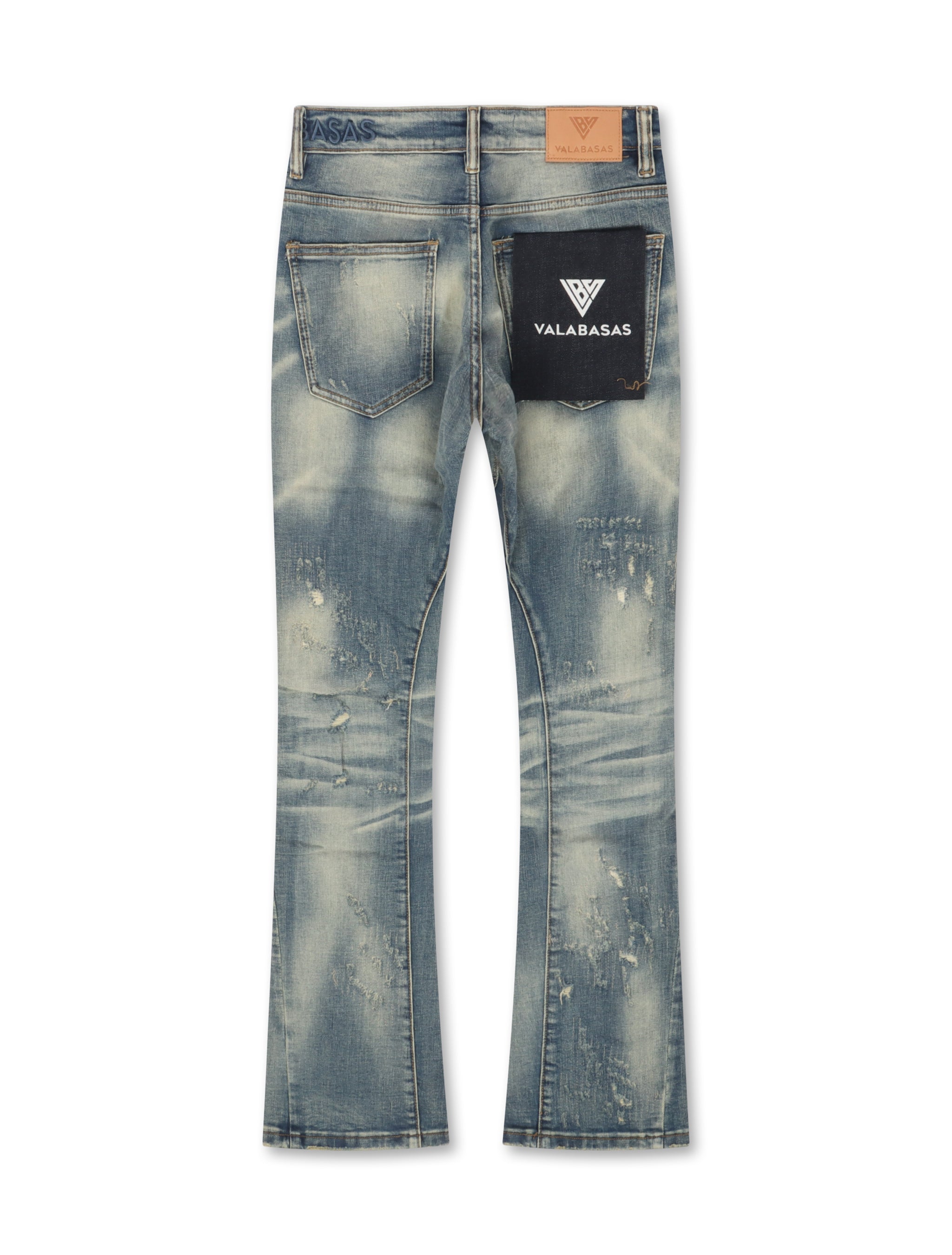 Valabasas Hibet Jeans Apilados - Azul Vintage