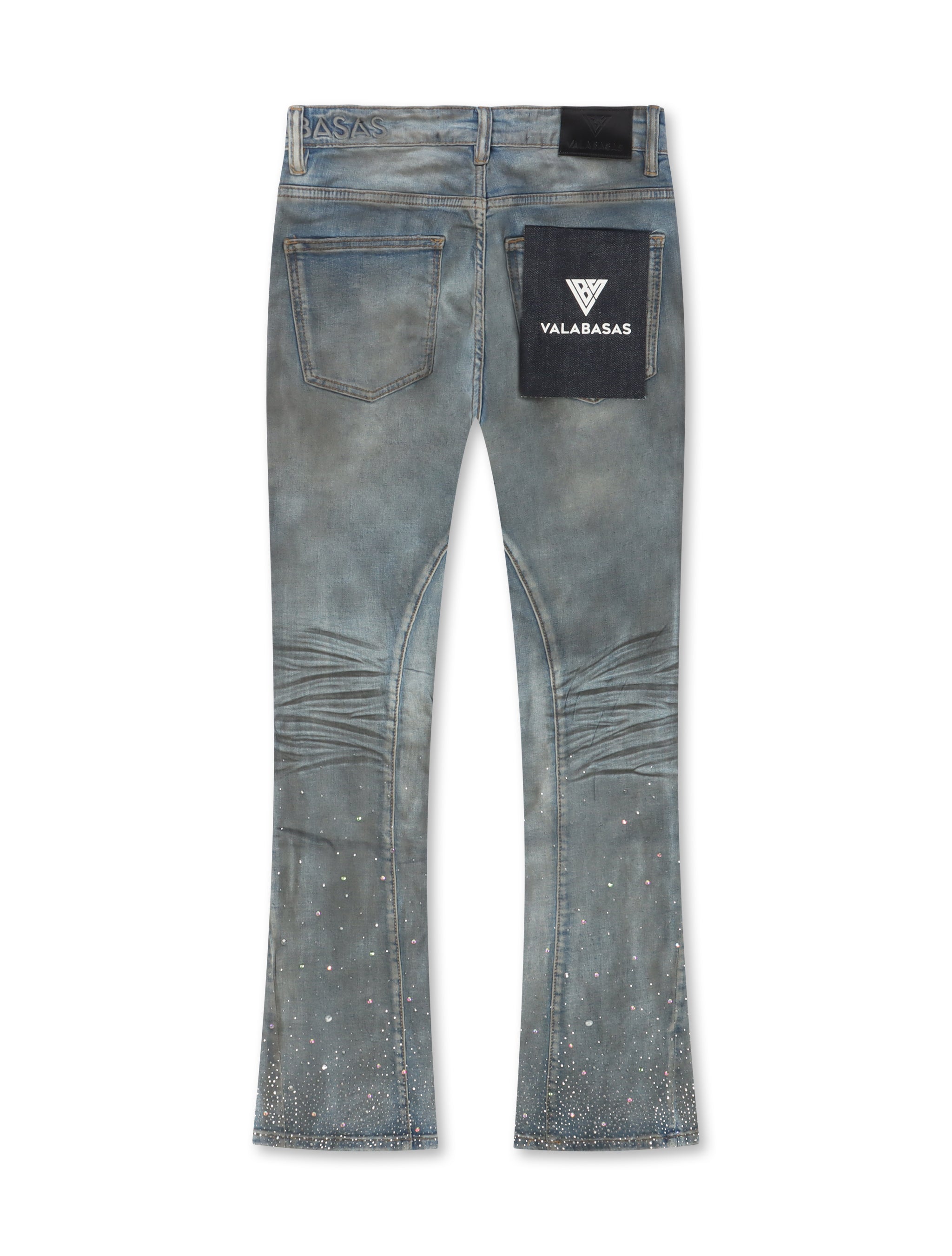 Valabasas Astonish Stacked Jeans - Azul Sucio
