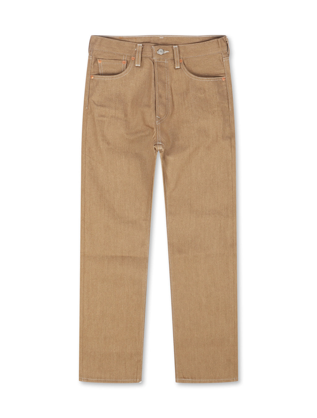 Pantalones Vaqueros Levis 501™ Original Shrink To Fit - Beige Rígido