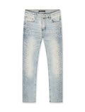 Vaqueros ajustados Embellish Frost Denim - Azul