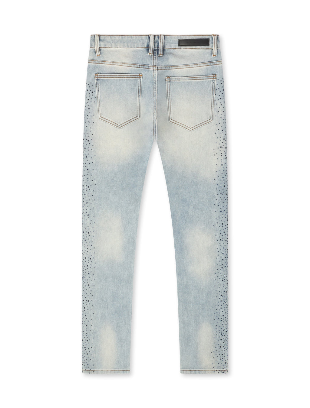 Vaqueros ajustados Embellish Frost Denim - Azul