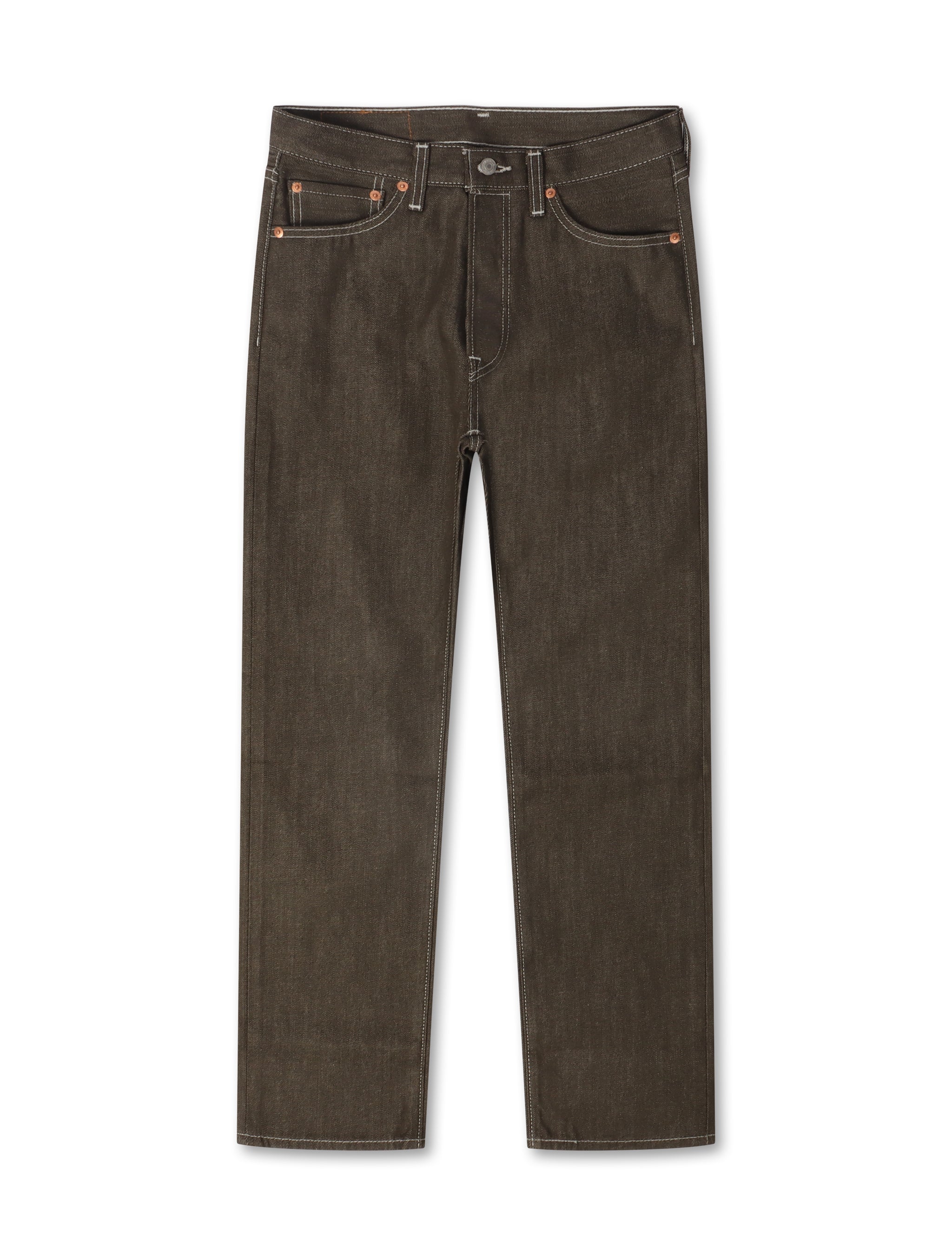 Jeans Levis 501™ Originales Encogen Al Ajustarse - Marrón Oscuro Rígido