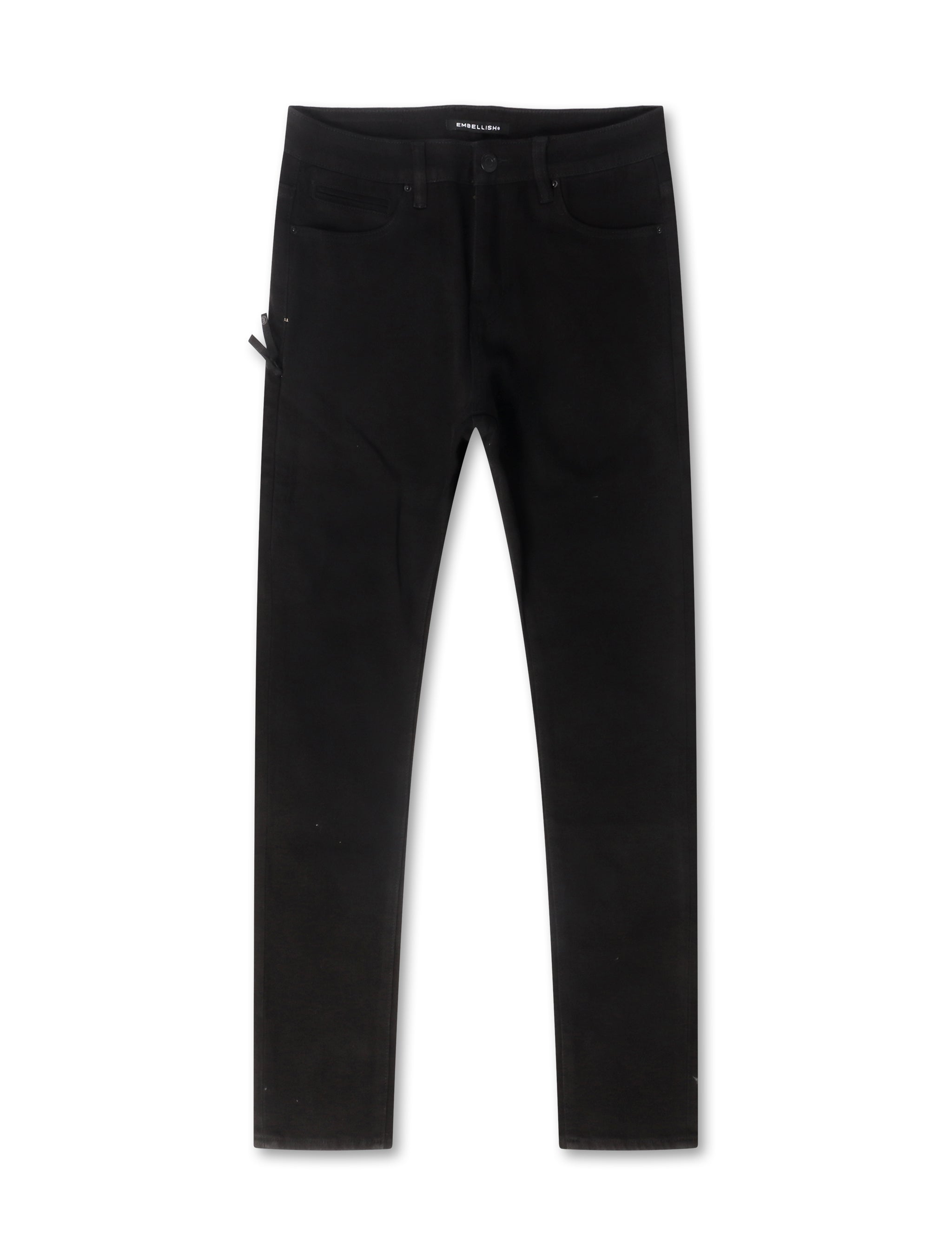 David Skinny Jeans Adornados - Negro Azabache