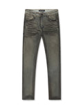 Pantalones David Skinny con adornos - Negro lavado
