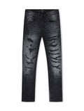Jordan Craig Jeans Ross Fit rotos y reparados - Negro Sombra