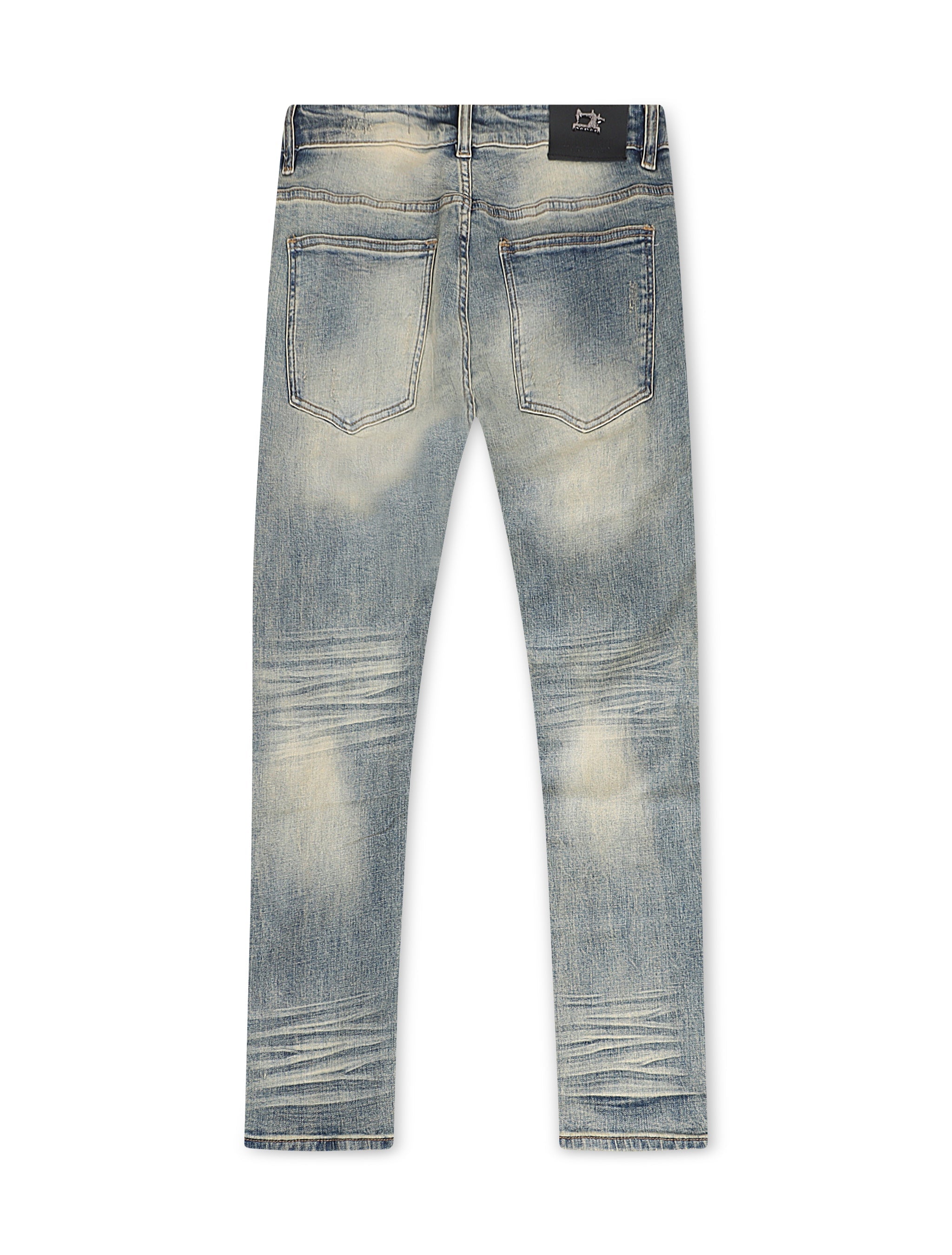 Vaqueros Damati Slim Fit elásticos - Lavado azul vintage