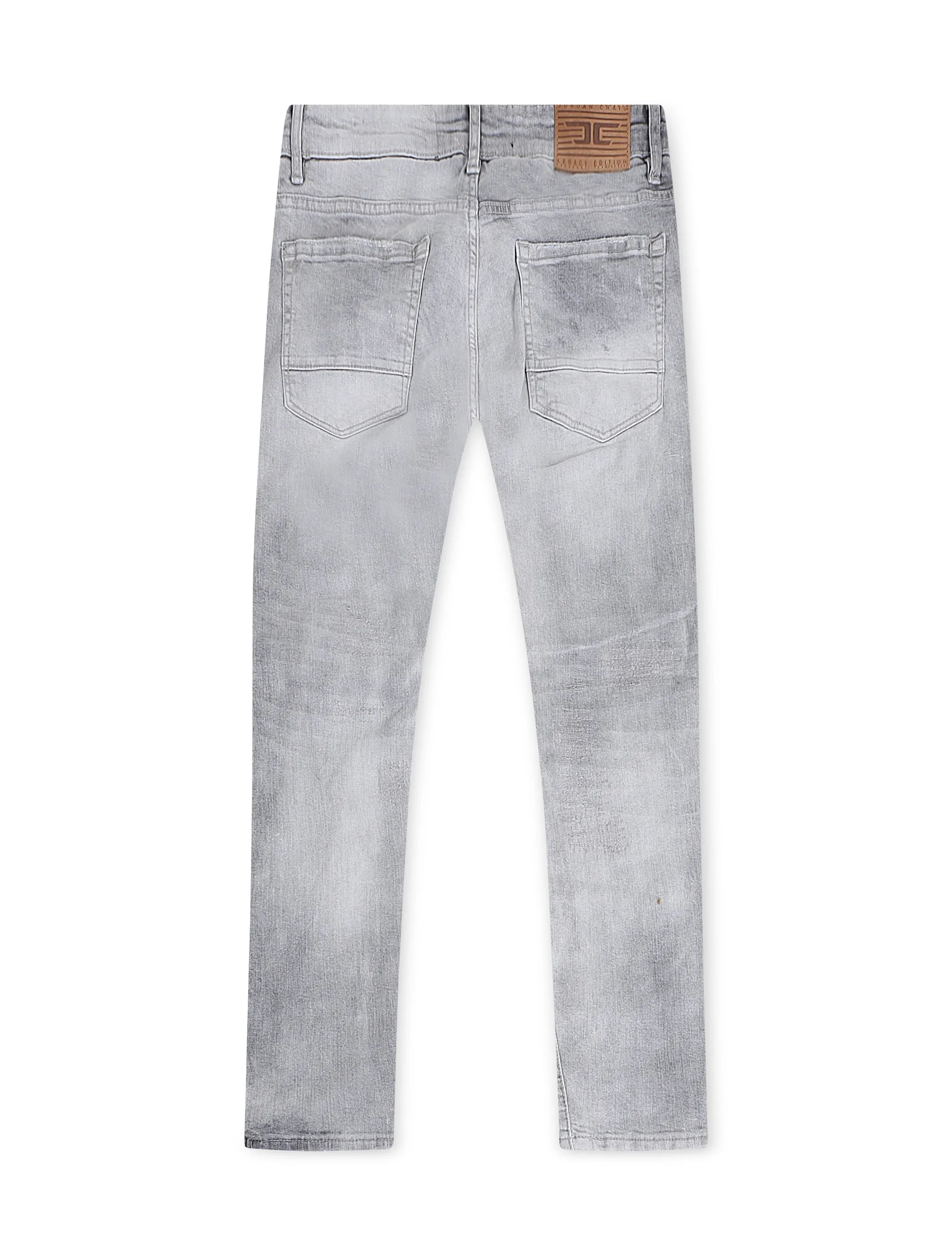 Jordan Craig Rip and Repair Ross Fit Jeans - Gris Ártico