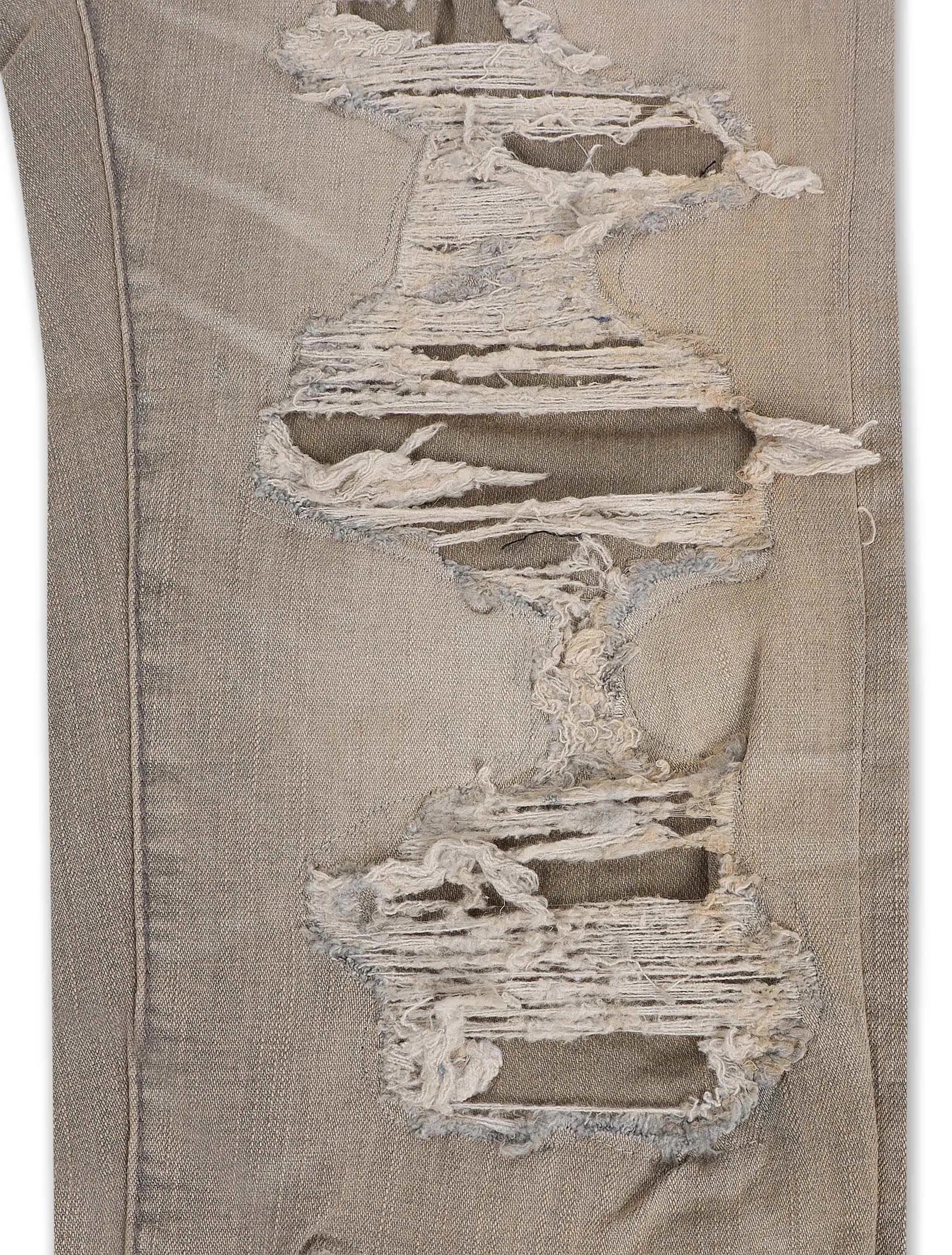 Jordan Craig Vaqueros Ajustados Cónicos Lavados Vintage para Hombre - Limestone